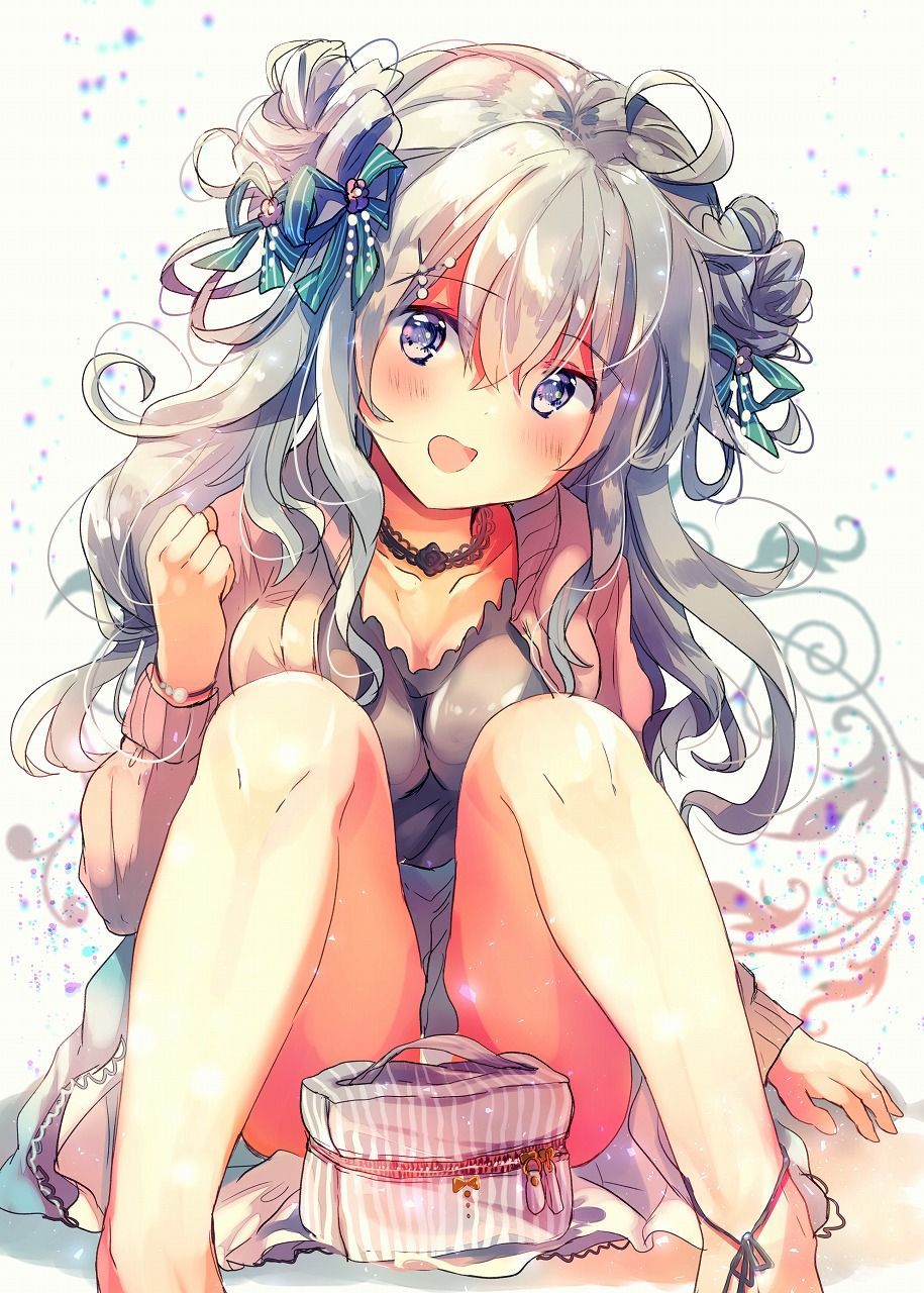 Secondary erotic images of beautiful silver-haired girls: part 32 [silver hair] 8