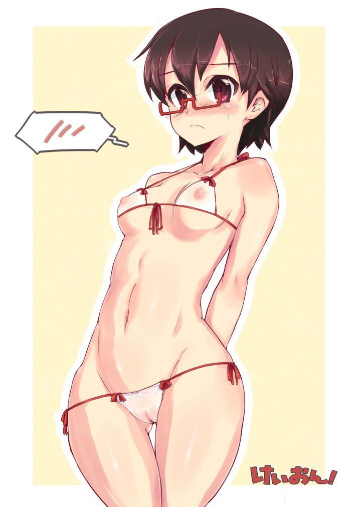 [Micro bikini] Enjoy a slight bulge of loli girl cool in micro bikini because it became warm 13