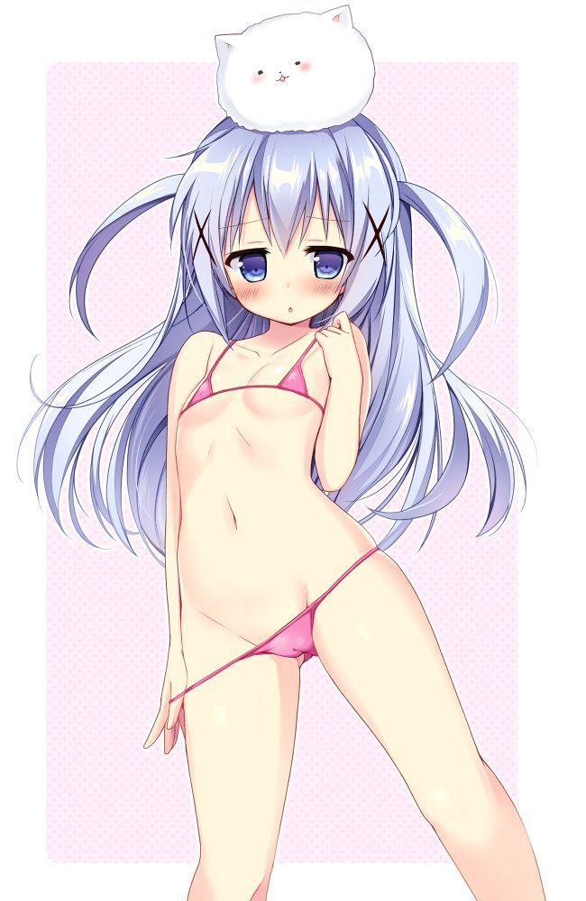 [Micro bikini] Enjoy a slight bulge of loli girl cool in micro bikini because it became warm 19
