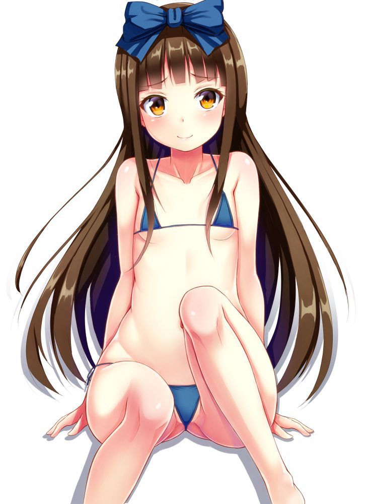 [Micro bikini] Enjoy a slight bulge of loli girl cool in micro bikini because it became warm 20