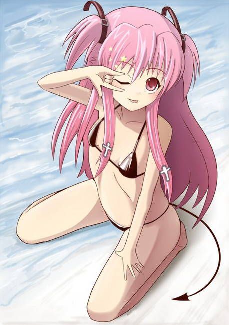 [Micro bikini] Enjoy a slight bulge of loli girl cool in micro bikini because it became warm 8