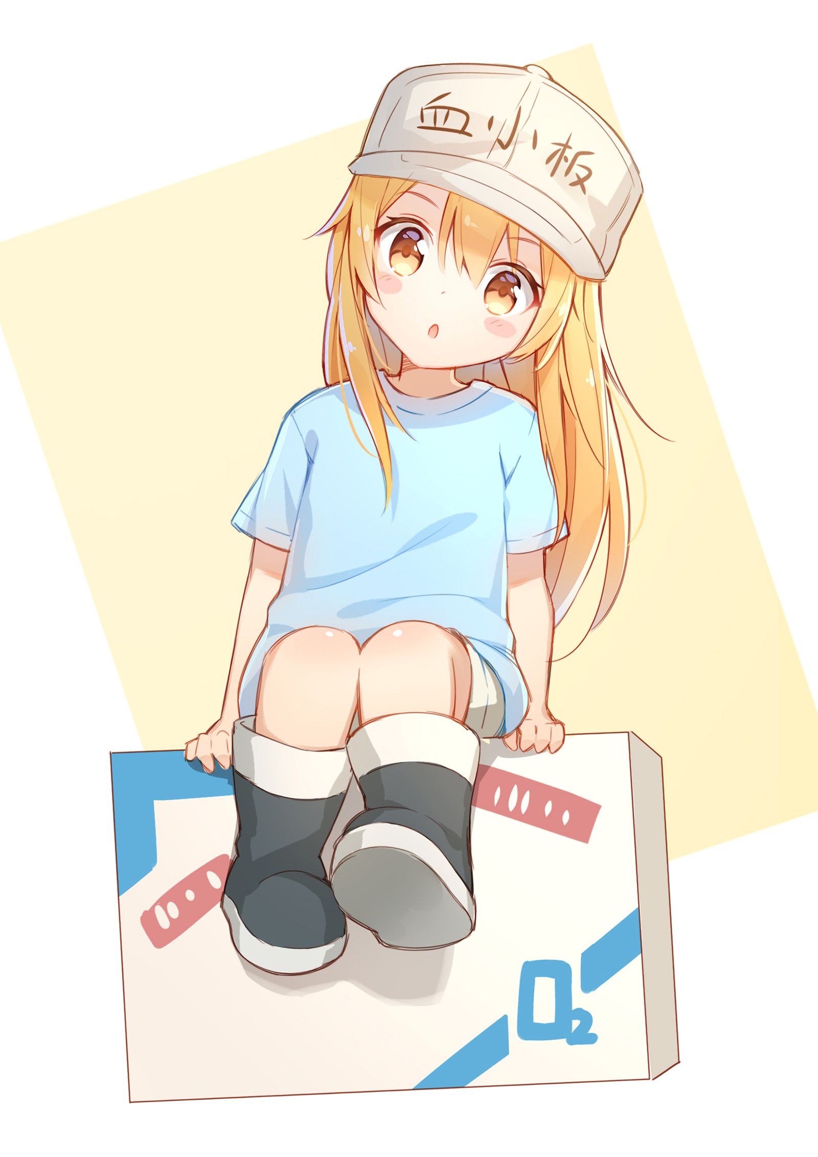 [Working cells] secondary images of platelets 1 60 sheets [ero/non-erotic] 24