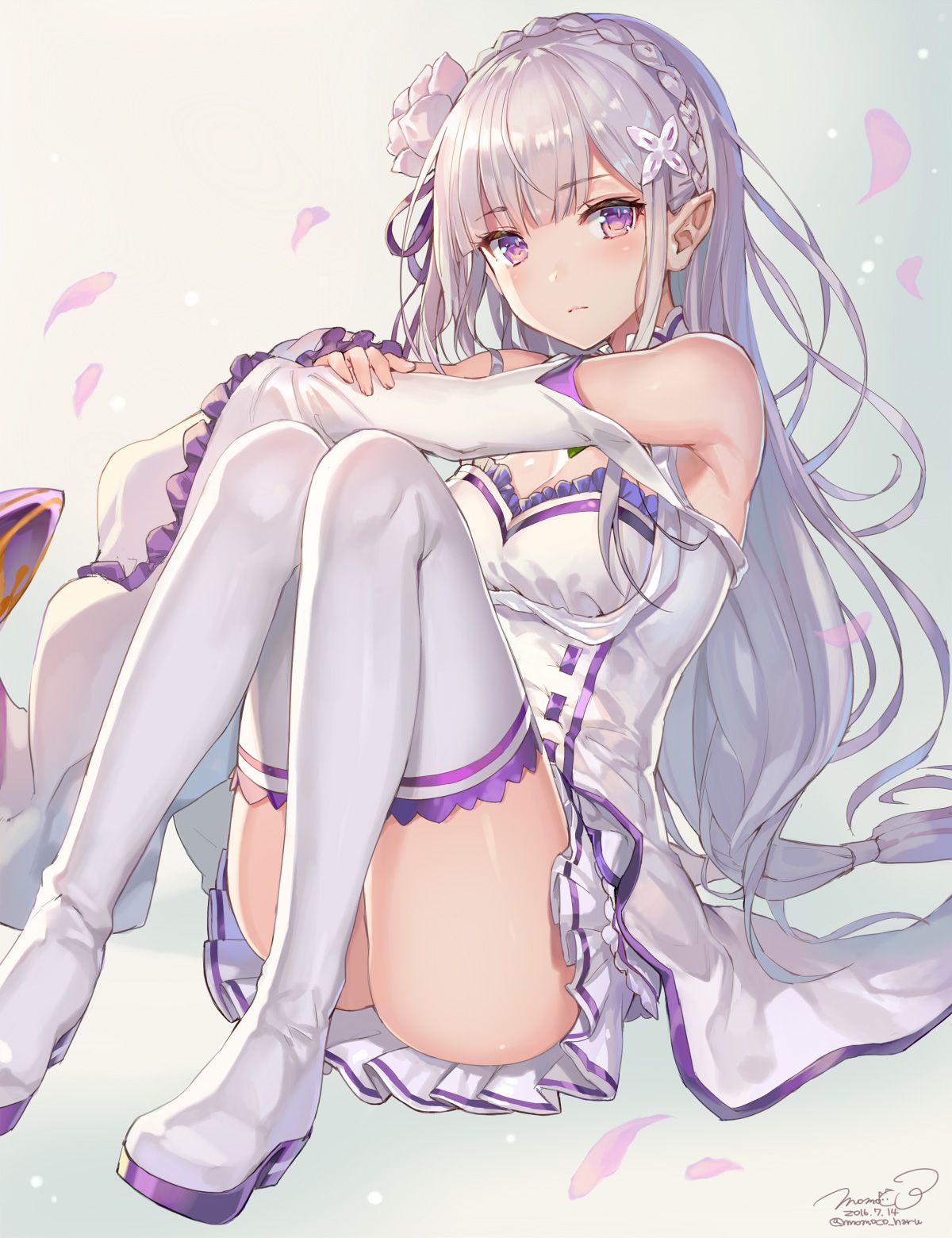 Secondary image of a silver-haired girl that 4 50 photos [Ero/non-erotic] 23