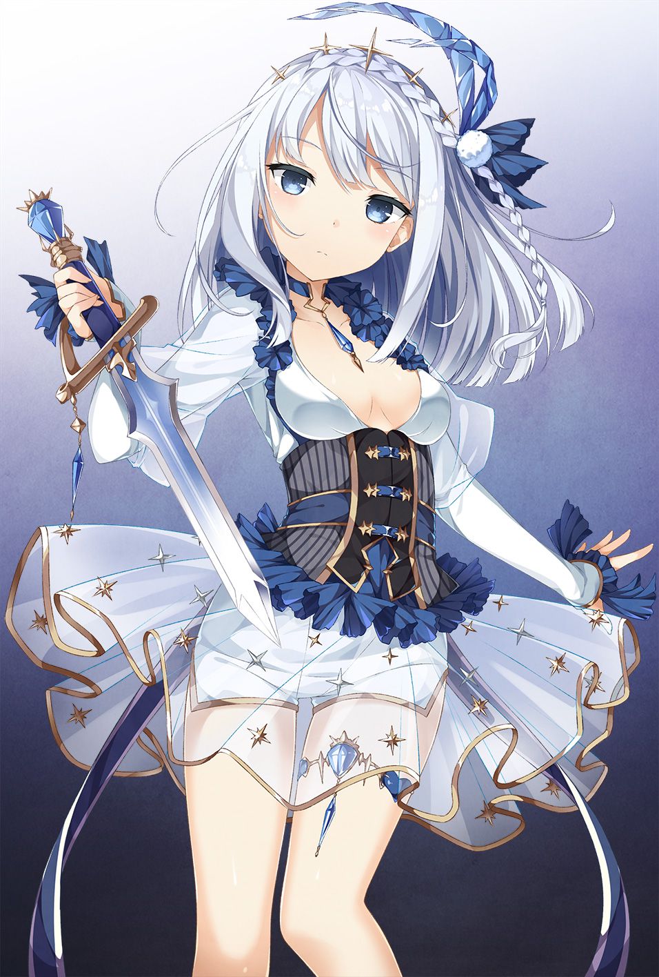 Secondary image of a silver-haired girl that 4 50 photos [Ero/non-erotic] 26