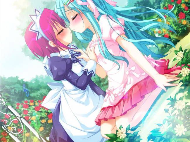 Lori Lesbian Secondary erotic image of Lori girls who kiss like entering the world of only two girls each other [kissing]! 16