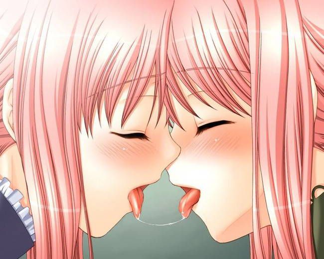 Lori Lesbian Secondary erotic image of Lori girls who kiss like entering the world of only two girls each other [kissing]! 9