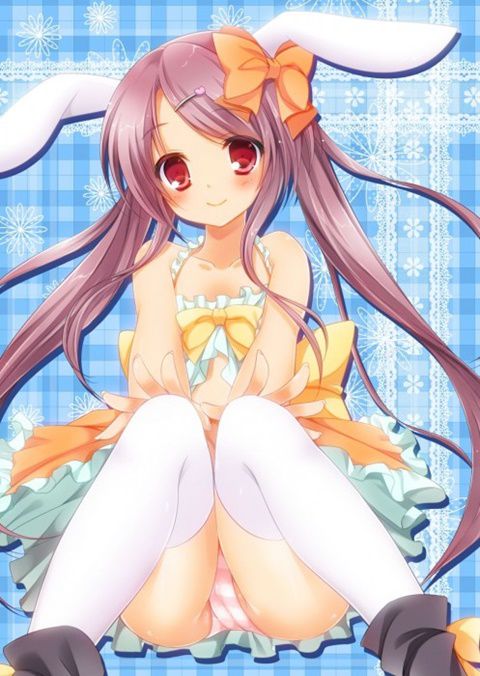 [Rabbit ear loliveny girl] small breasts you will want to give a pet and various when you are looking at the pretty figure of the rabbit ear loliveny girl! 38