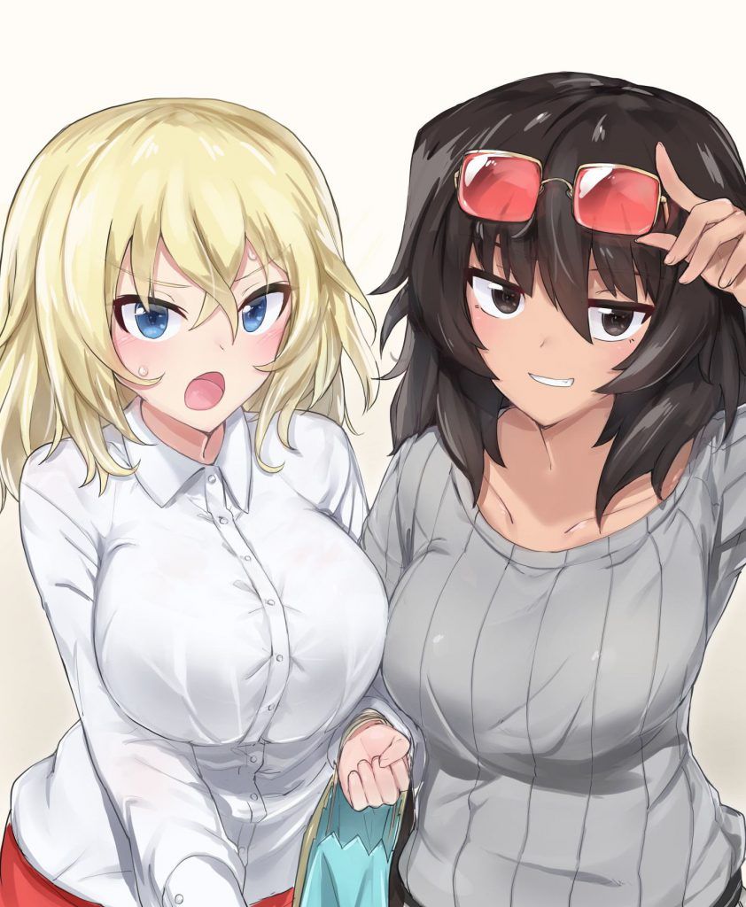 I want to pull in the secondary erotic image of Girls und Panzer! 12