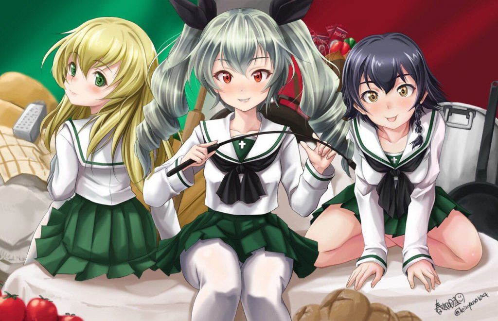 I want to pull in the secondary erotic image of Girls und Panzer! 13