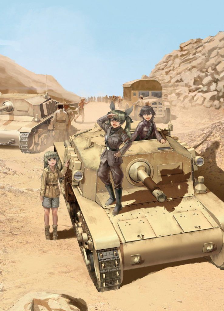 I want to pull in the secondary erotic image of Girls und Panzer! 14