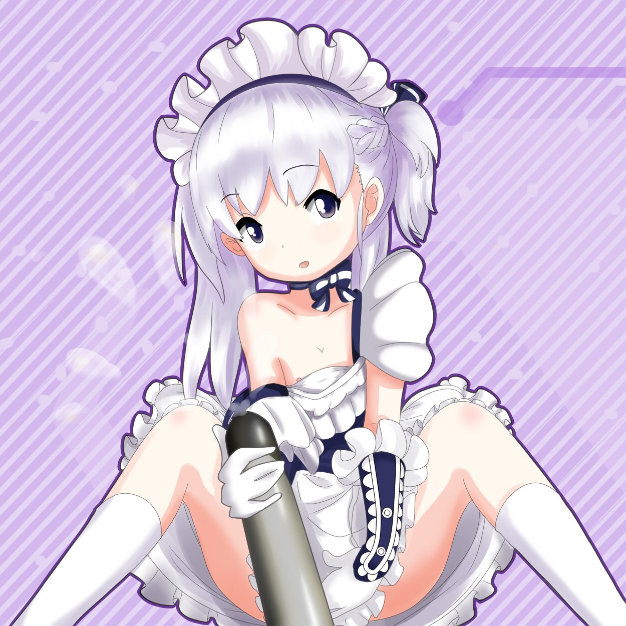 [Bell Chan of Azen] Lori Maid Belle-chan, moe erotic image that you want to take care of the Bell Chan of Little Girl of Azur Lane! 34
