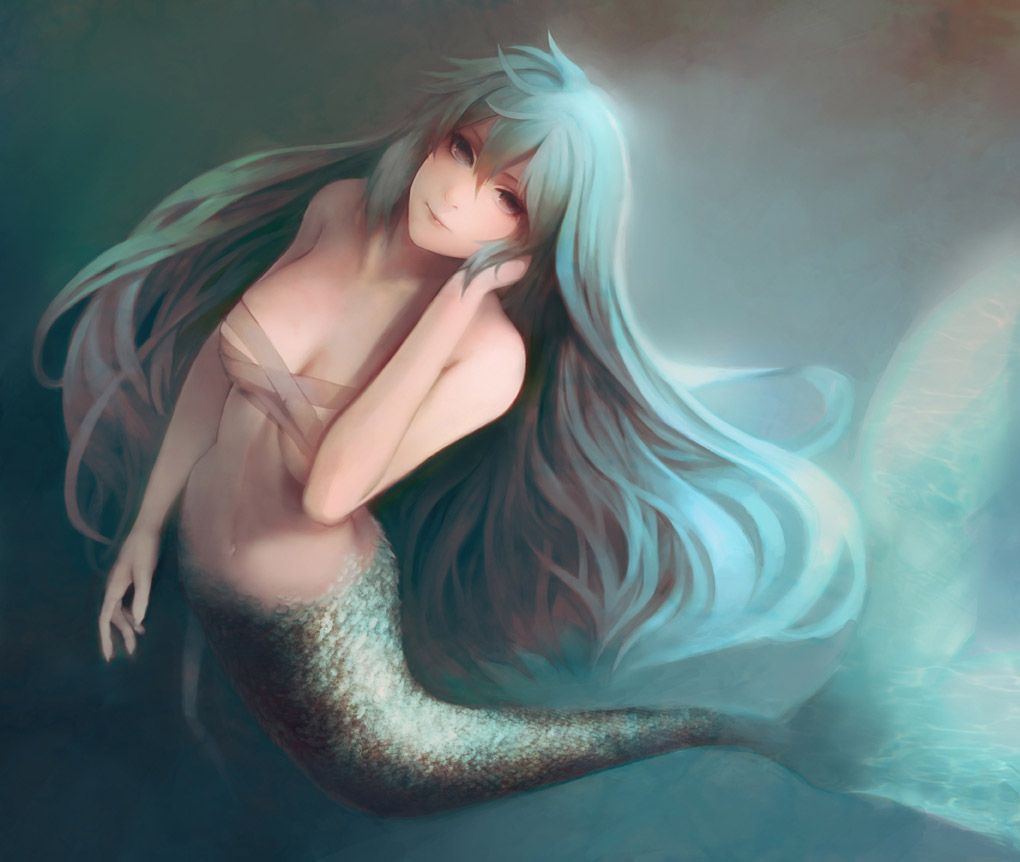 Are you excited about a two-dimensional mermaid or a mermaid? It's a subtle genre, isn't it? 48 pieces 28
