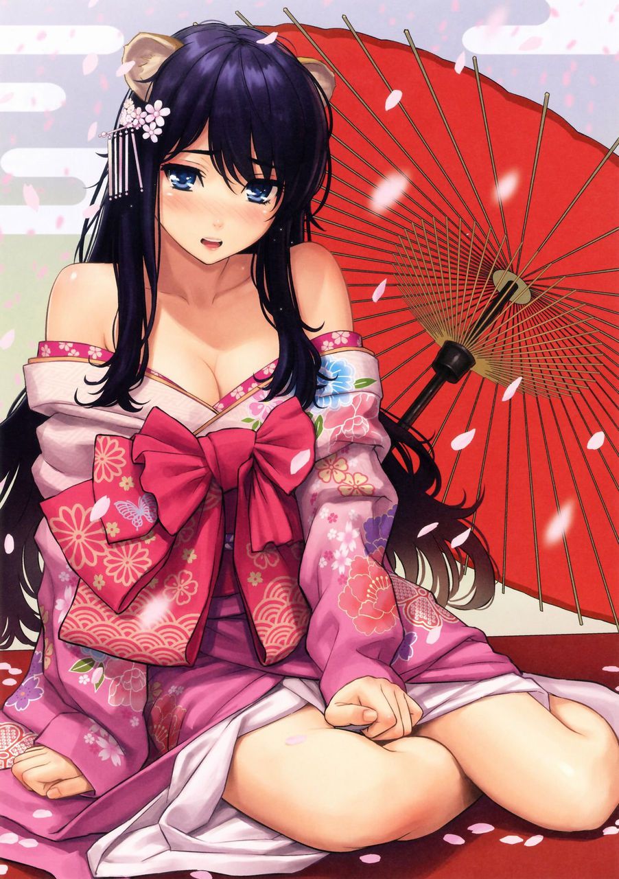 Rainbow Erotic pictures of kimono and yukata 12