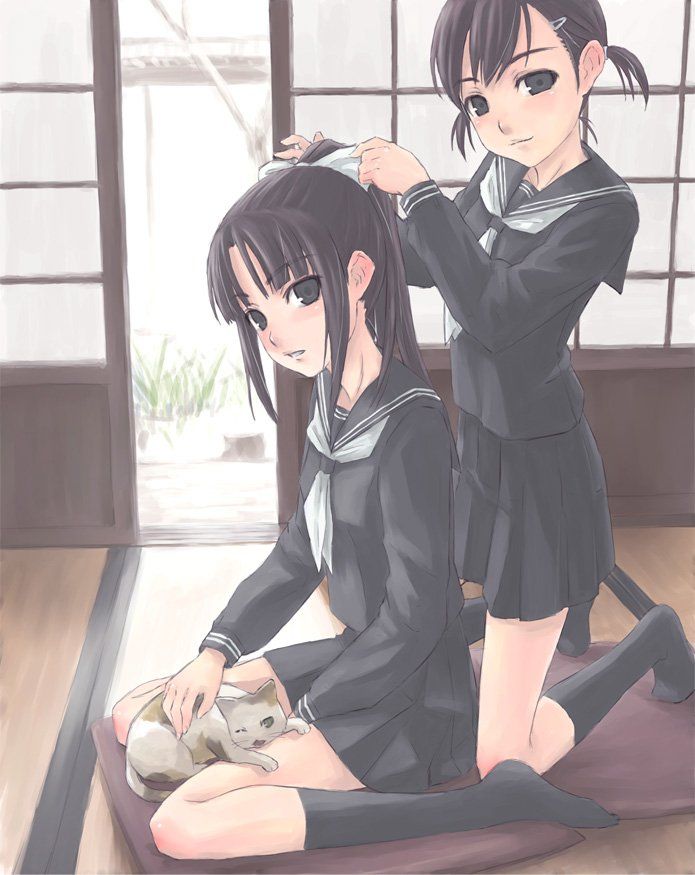 Yuri Erotic Image part18 [Yuri] that I had been violated as it is if you continue to fit the vagina with each other girls! 4