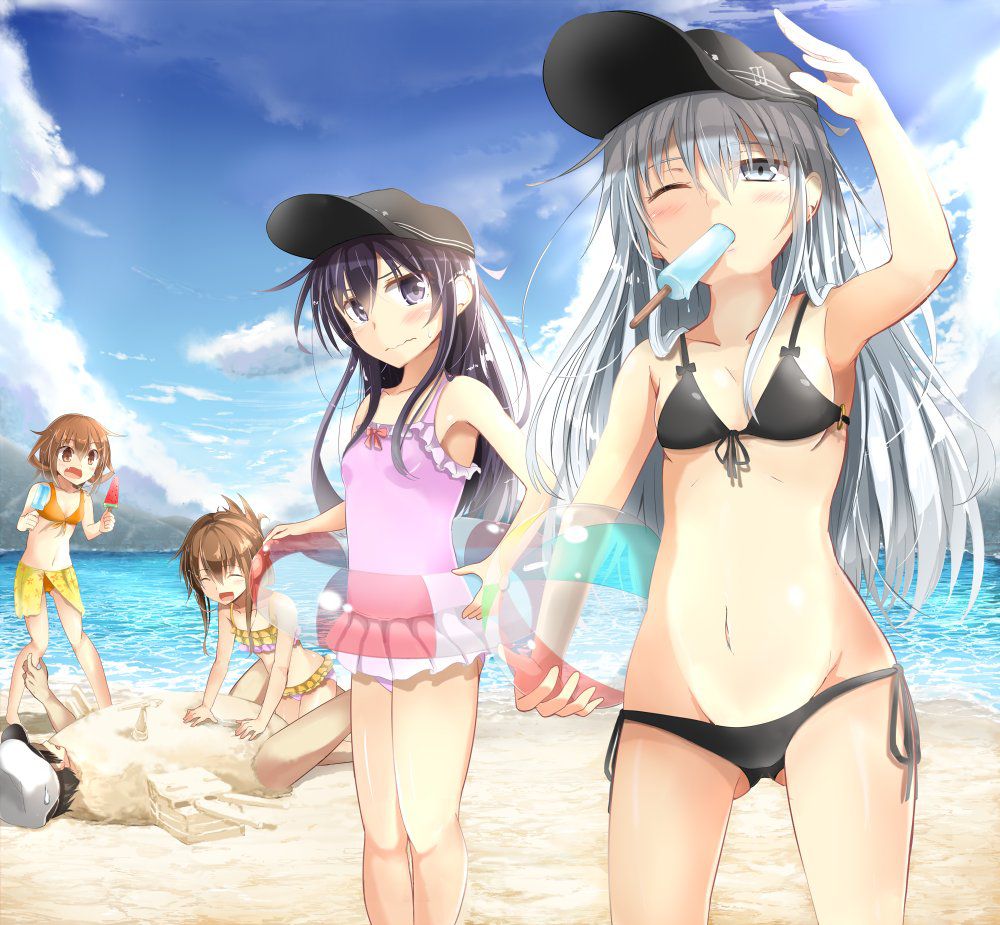 The cold is blown! I tried to put together an image of the swimsuit of all the secondary daughters too dazzling!! 39