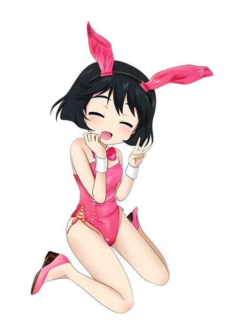 【Lori Bunny-chan】 Secondary erotic image that makes you want to see the moon with Usagi chan in the rabbit ear bunny girl of the secondary loli girl 13