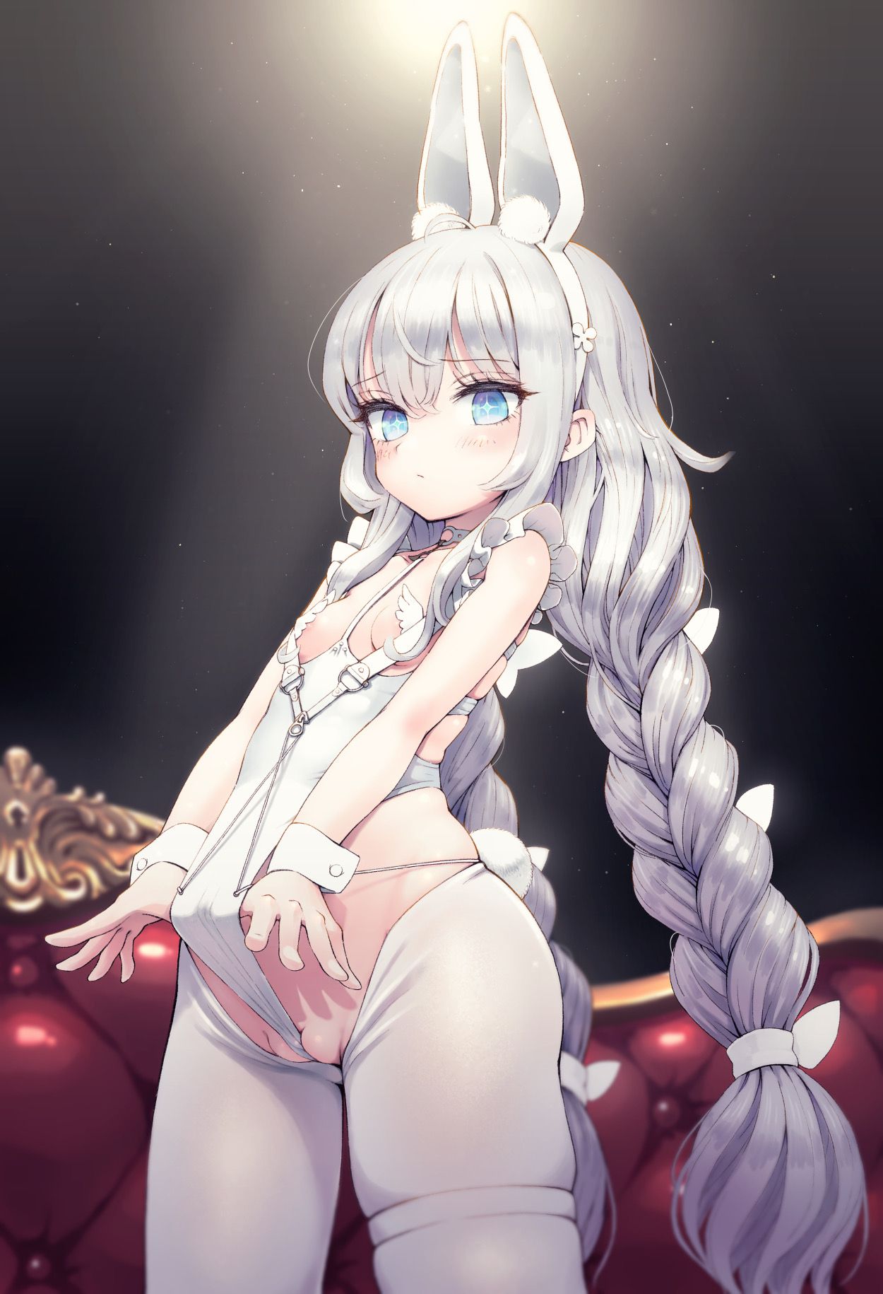 【Lori Bunny-chan】 Secondary erotic image that makes you want to see the moon with Usagi chan in the rabbit ear bunny girl of the secondary loli girl 35