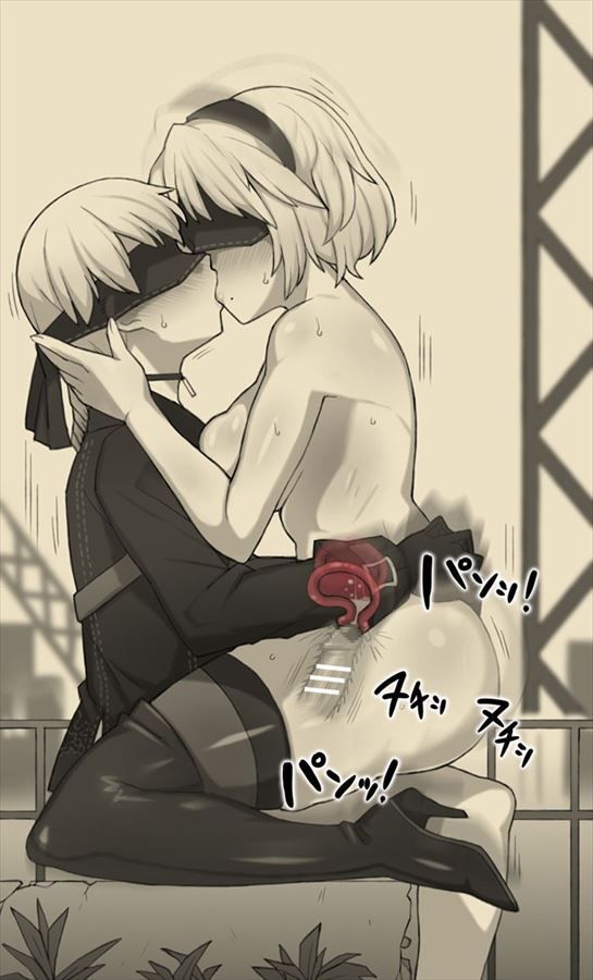 Delusion in Kuso cute NieR Automata system beautiful girl! Gonzo Pies! 39