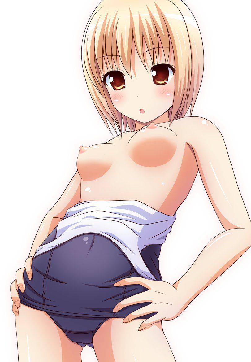 [Swimsuit loli changing clothes] I'm changing the swimsuit of the girl's swimsuit lining is half off, the middle school bathing suit Loli girl erotic pictures! 12