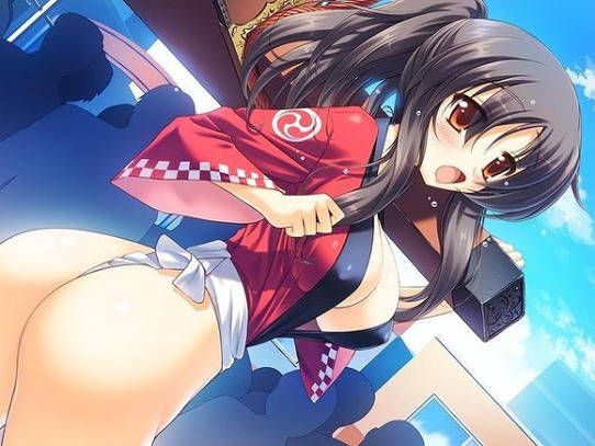 [Secondary] It is kyu to the vagina wedgie pants erotic image 15
