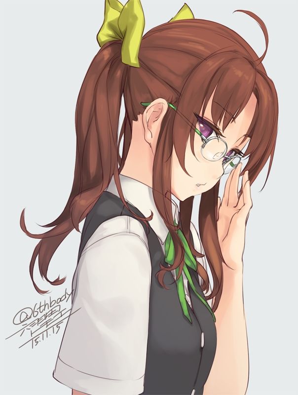 [Secondary] The second image of the cute glasses daughter part 42 [glasses daughter, non-erotic] 1