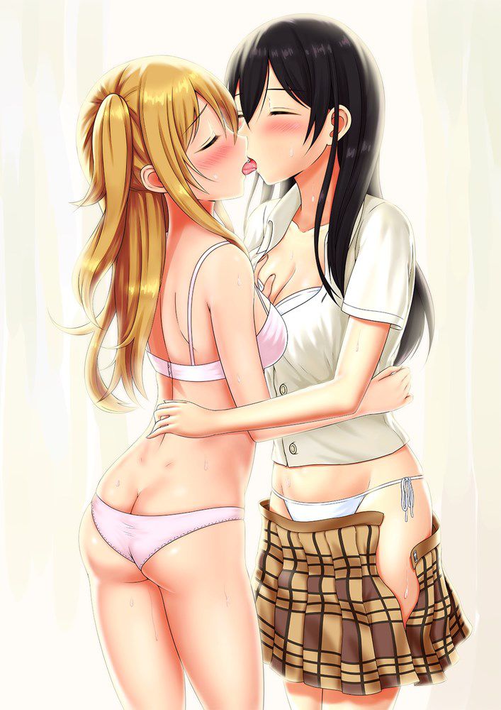 The guy who wants to be together in the erotic image of Yuri and lesbian gather! 14