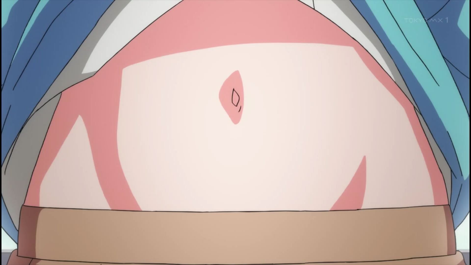 Anime [We can not study] 4 in the story erotic scene such as touching the belly and erotic 11