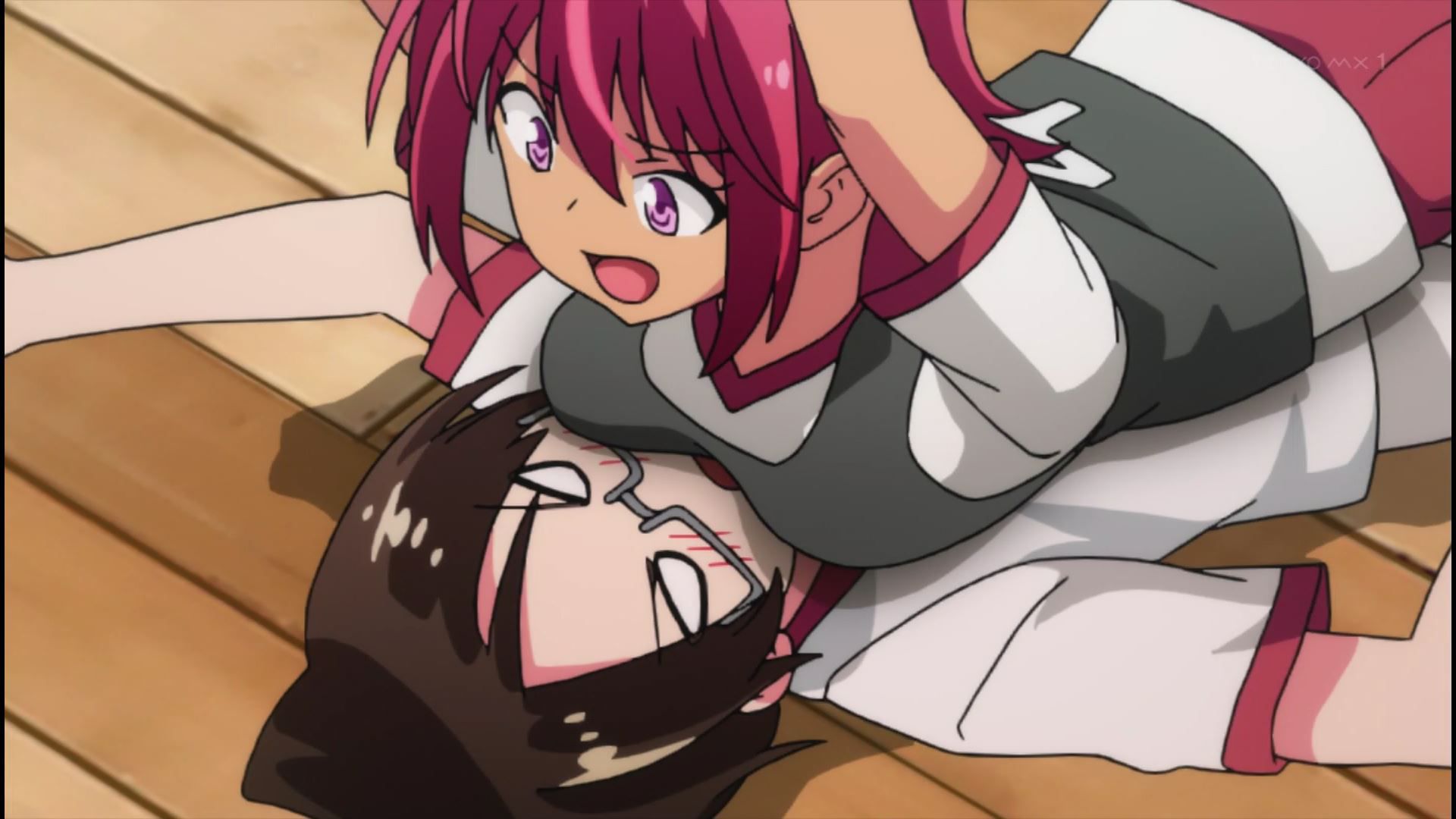 Anime [We can not study] 4 in the story erotic scene such as touching the belly and erotic 18
