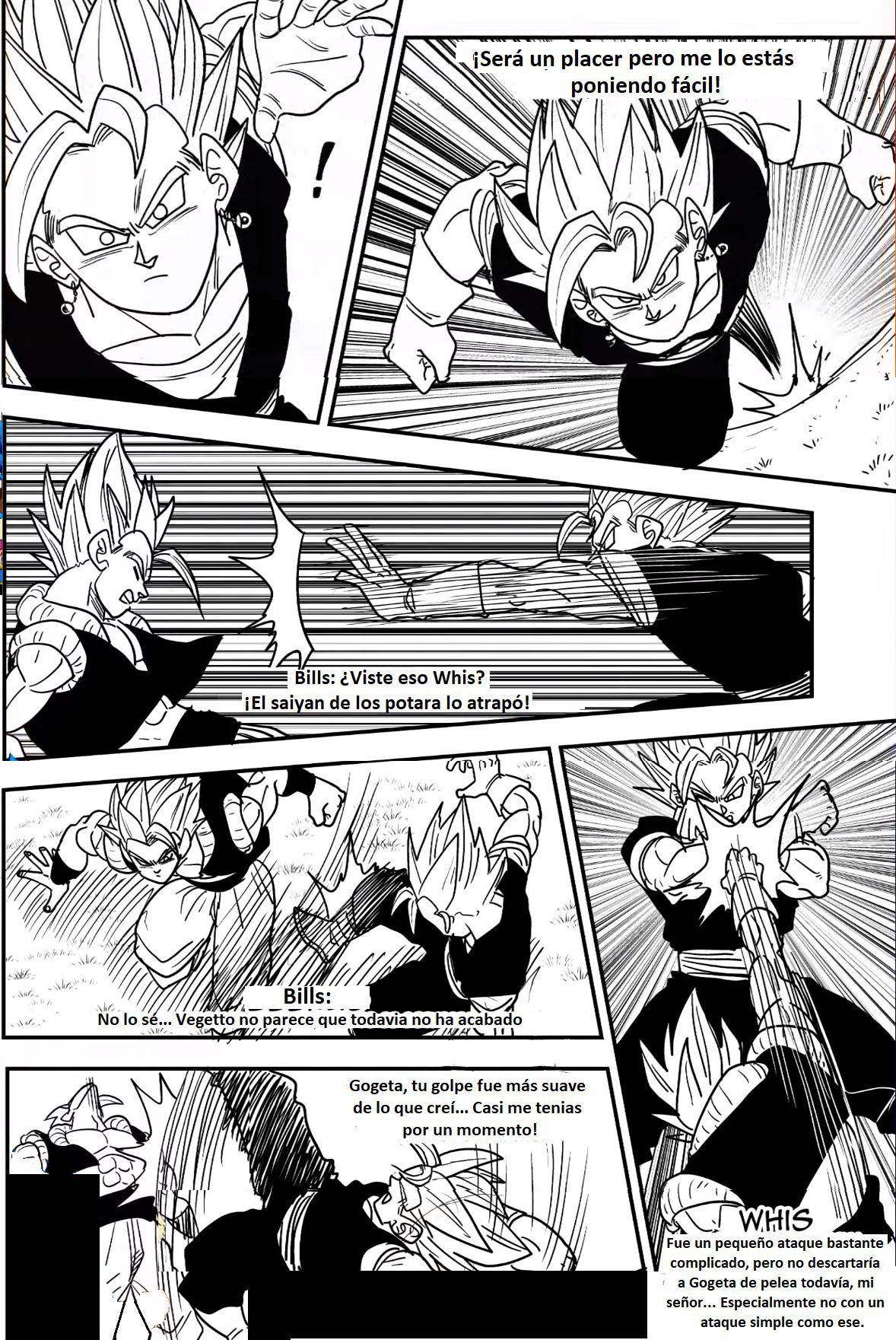 Beyond Dragon Ball Super: Gogeta And Vegito Meet! Vegito Mocks Gogeta! The Battle Of Fusions Begins! 12