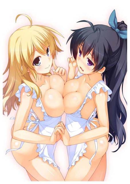 [Secondary fetish] girls who are sticking together breasts erotic image summary 15