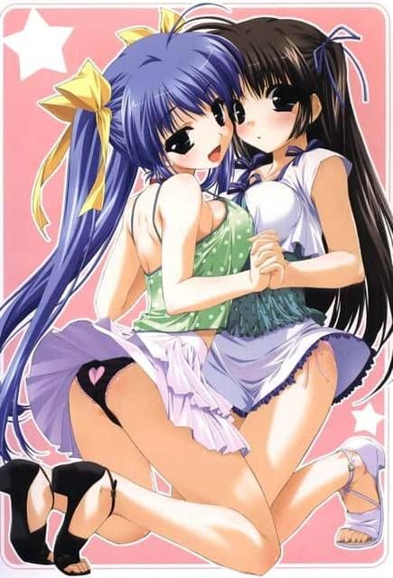 [Secondary fetish] girls who are sticking together breasts erotic image summary 47