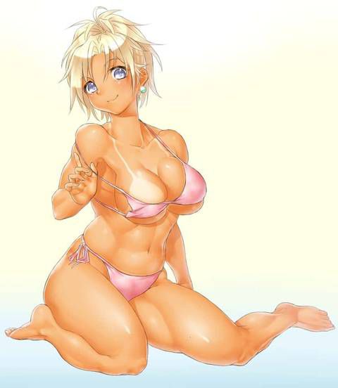 【 Secondary image 】 Dark skin: A girl with a healthy tan 32