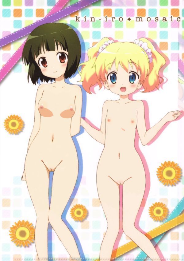 Kin-iro Mosaic stripped off Photoshop Part 3 8