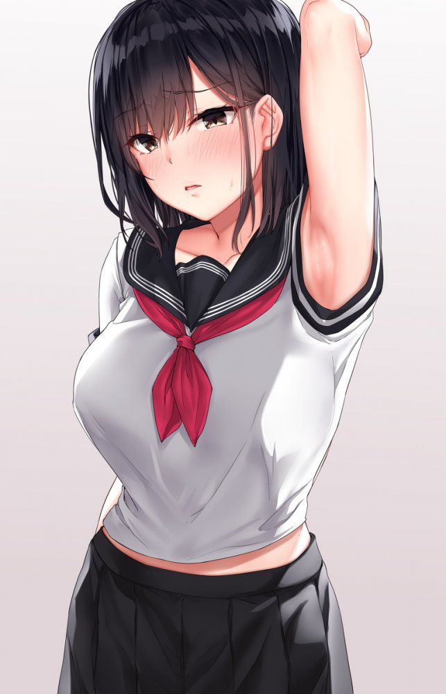 【Secondary】Girl's waki, armpits, armpits, armpits [Elo] 43