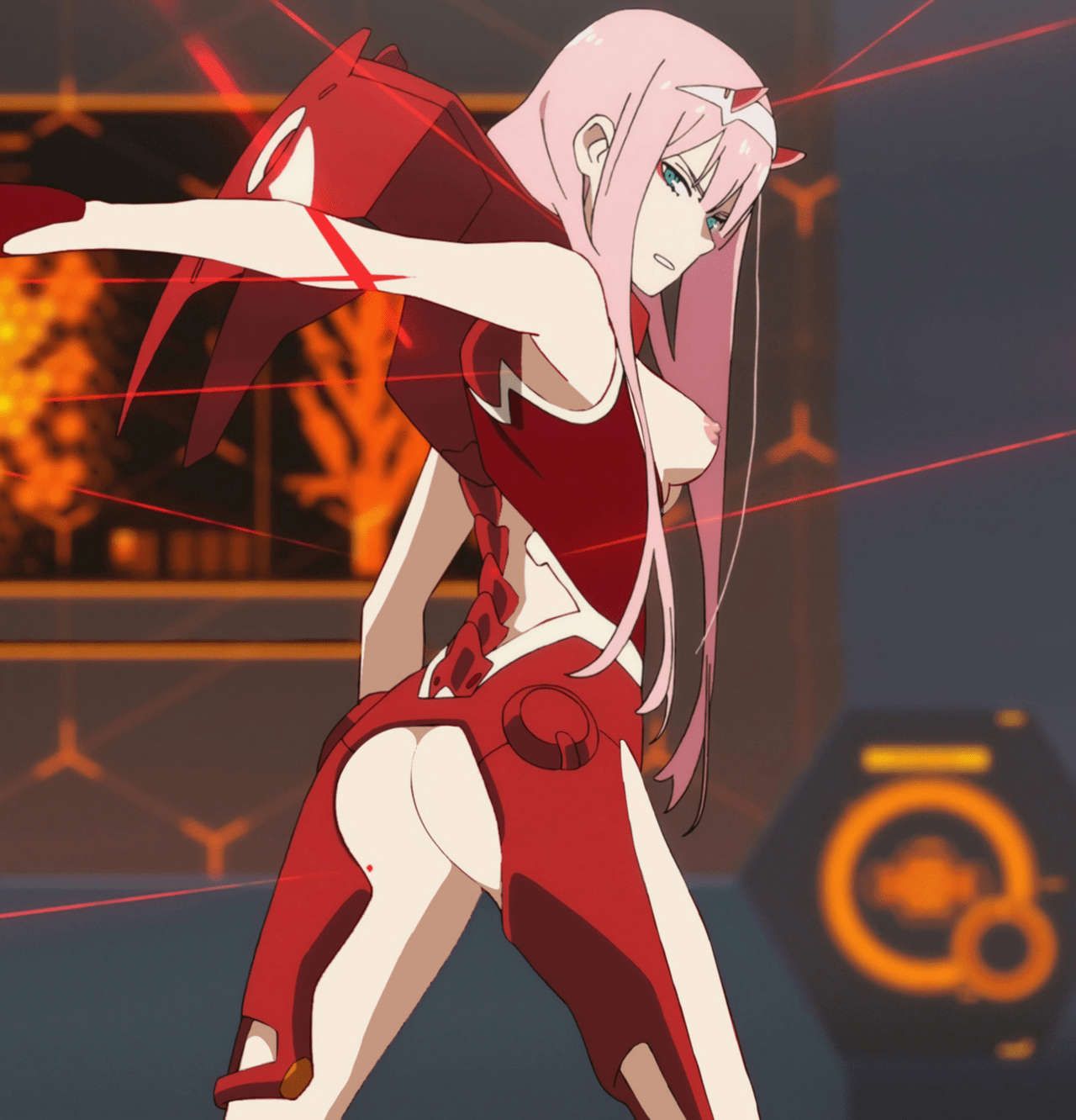 Darling in the Frankis stripped off Photoshop 1