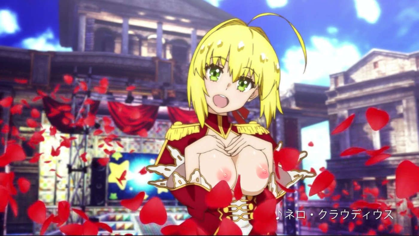 Of Fate/EXTRA stripped of Photoshop part2 4