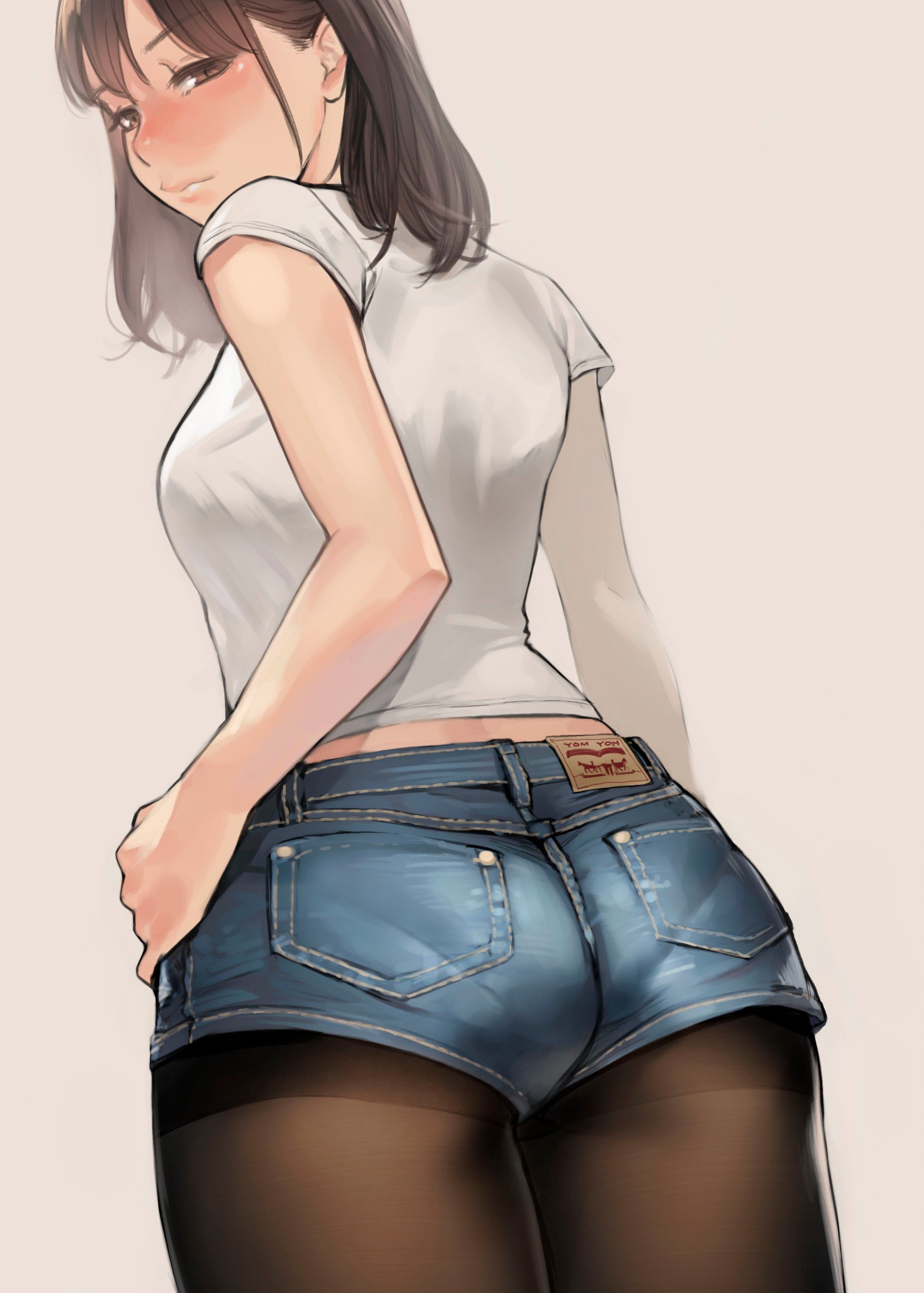 [Second] secondary image of the attractive short pants pretty legs that stretched with a slurry part 3 [Shorts, non-erotic] 7