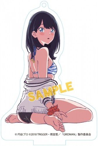 SSSS. GRIDMAN], such as the erotic tapestry and buttocks of swimsuit and Akane of the Rikka 3