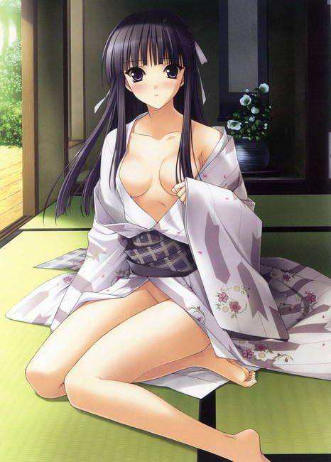 【 Erotic Images 】 Do you want to make an image of the Japanese kimono and yukata in today's Okazu? 16