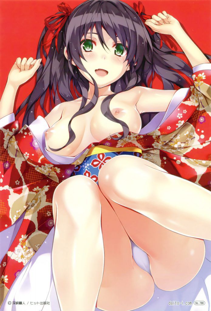 I get an obscene image in kimono, the lewd of yukata! 1