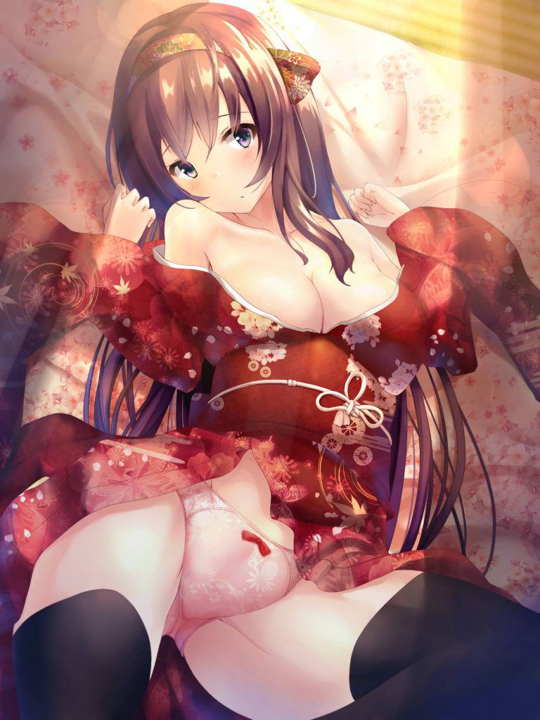 I get an obscene image in kimono, the lewd of yukata! 20