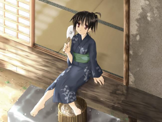 I get an obscene image in kimono, the lewd of yukata! 22