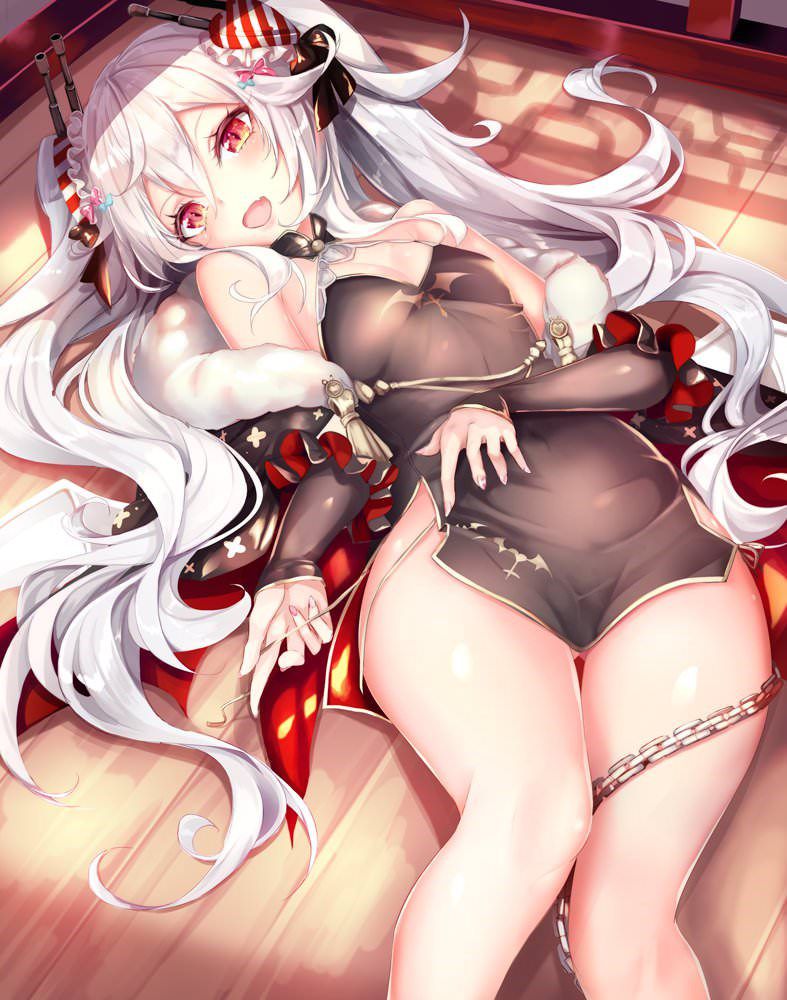 The secondary image which is squeezed in Azur Lane please! 8