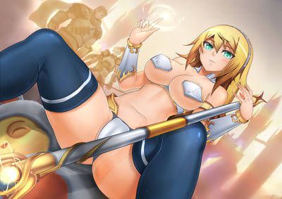 Bikini armor and dancer in a different world sexy costume 24