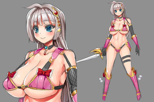 Bikini armor and dancer in a different world sexy costume 54