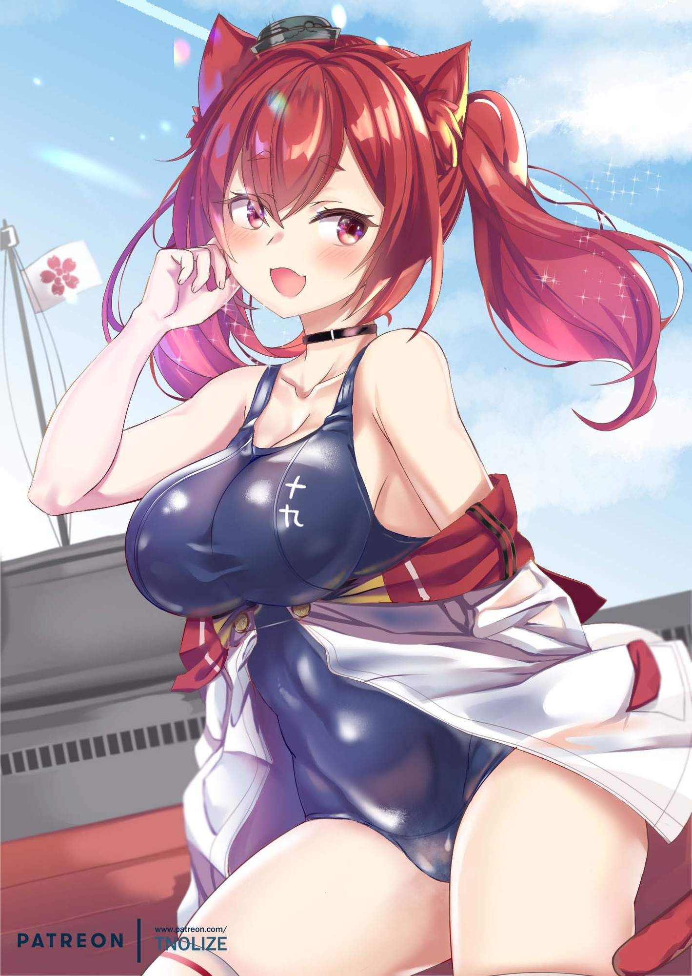 【Azure Lane】Secondary erotic image that can be used as an onaneta of I-19 5