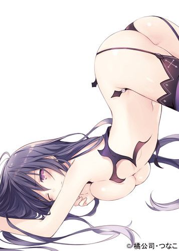 Erotic figure to shove the buttocks in almost naked in the reversal spirit of the Night sword God Ten Incense [date a live] 2