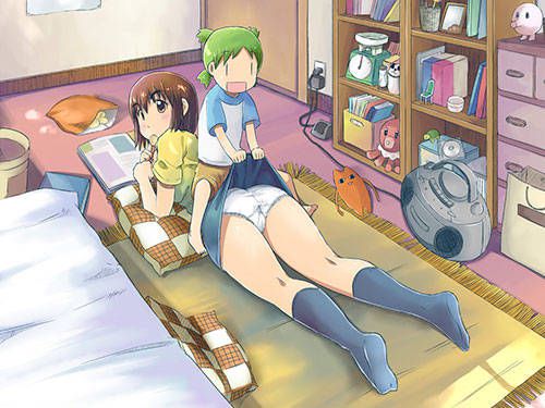 "Yotsu!" Second erotic image of the character: anime 36