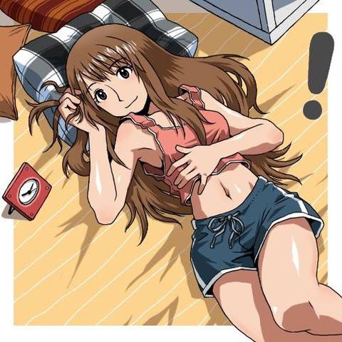 "Yotsu!" Second erotic image of the character: anime 54