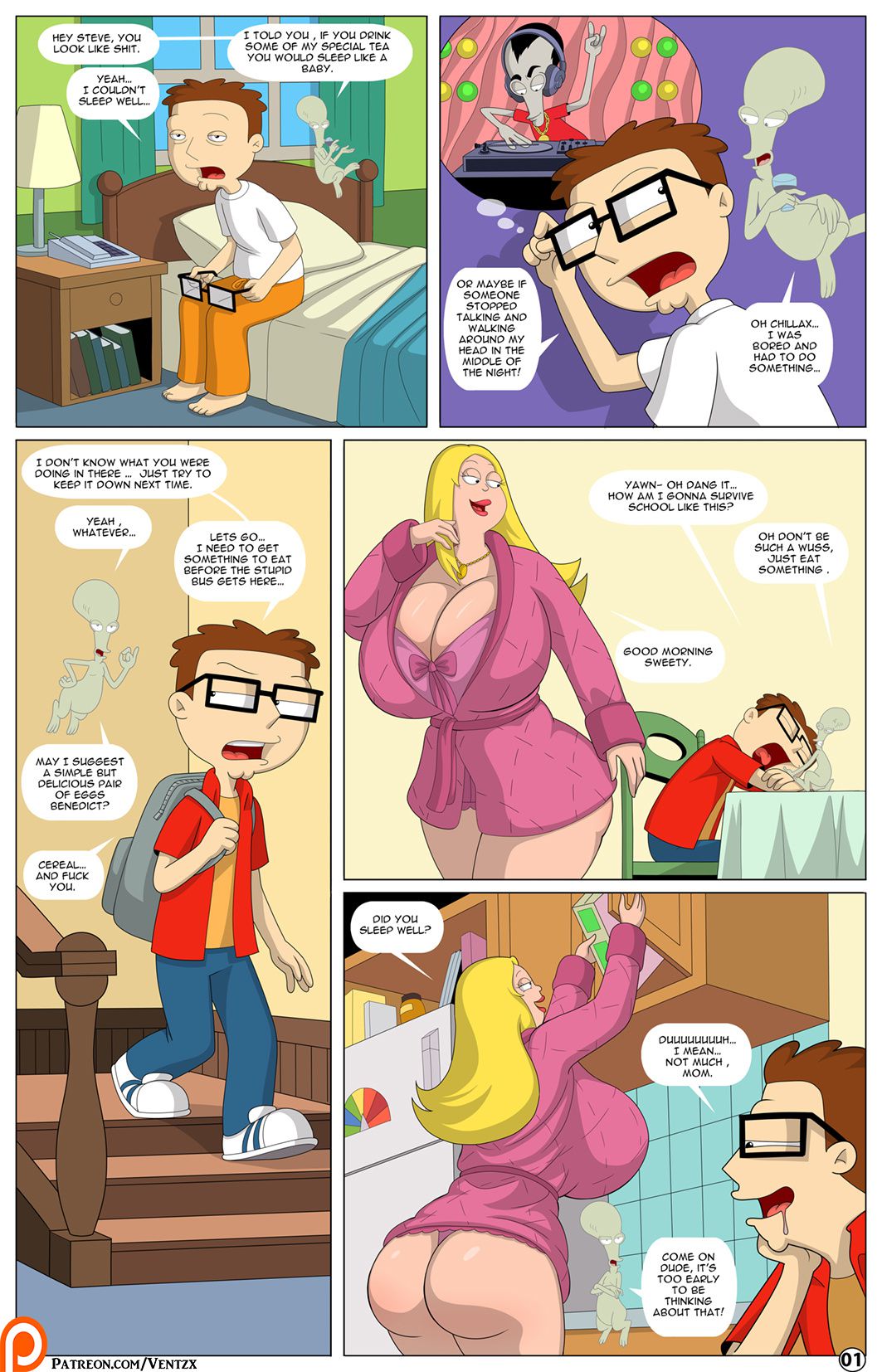 [Arabatos] The Tales of an American Son (American Dad) Chapter 2 (ongoing) 1
